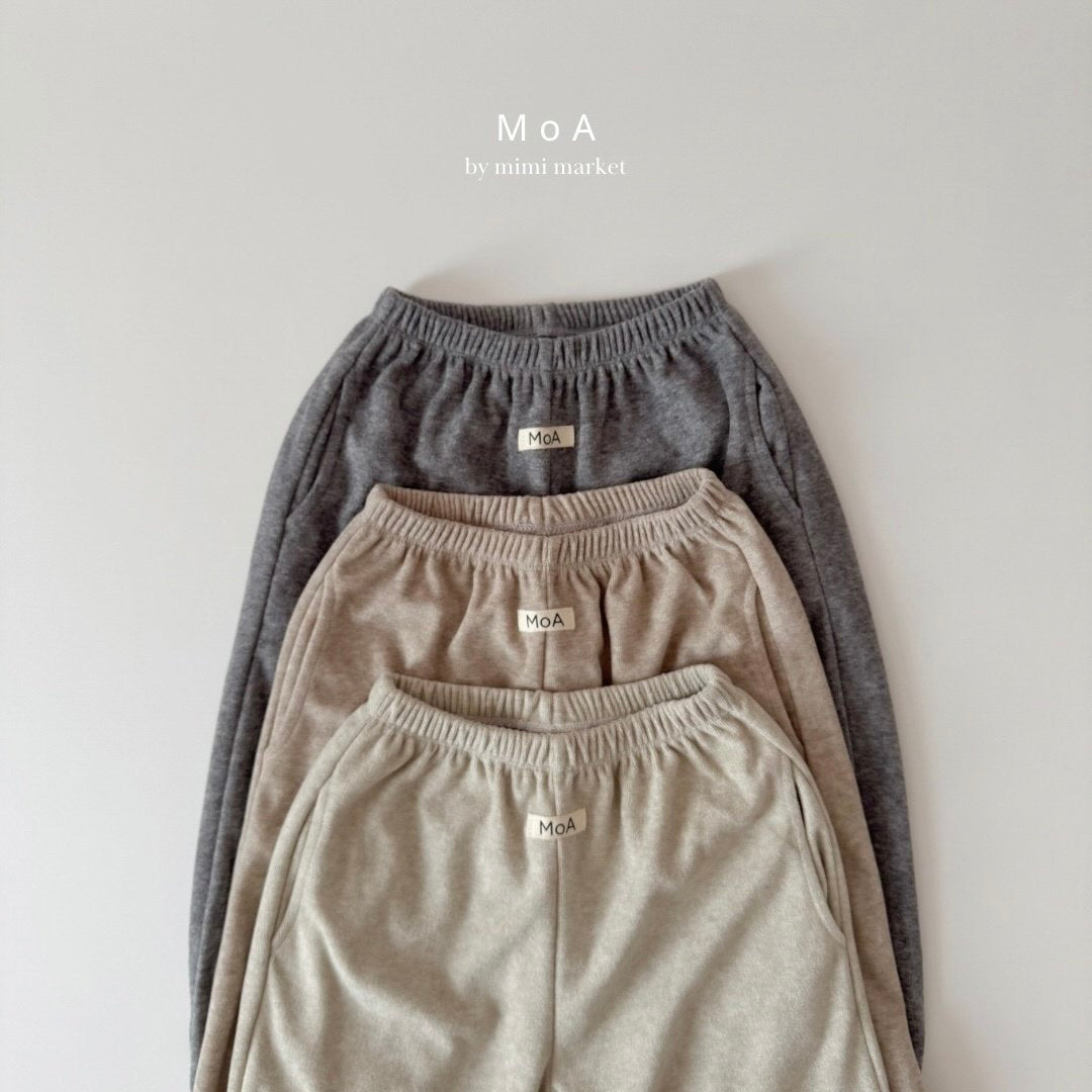 ［MoA］Terry jogger pants