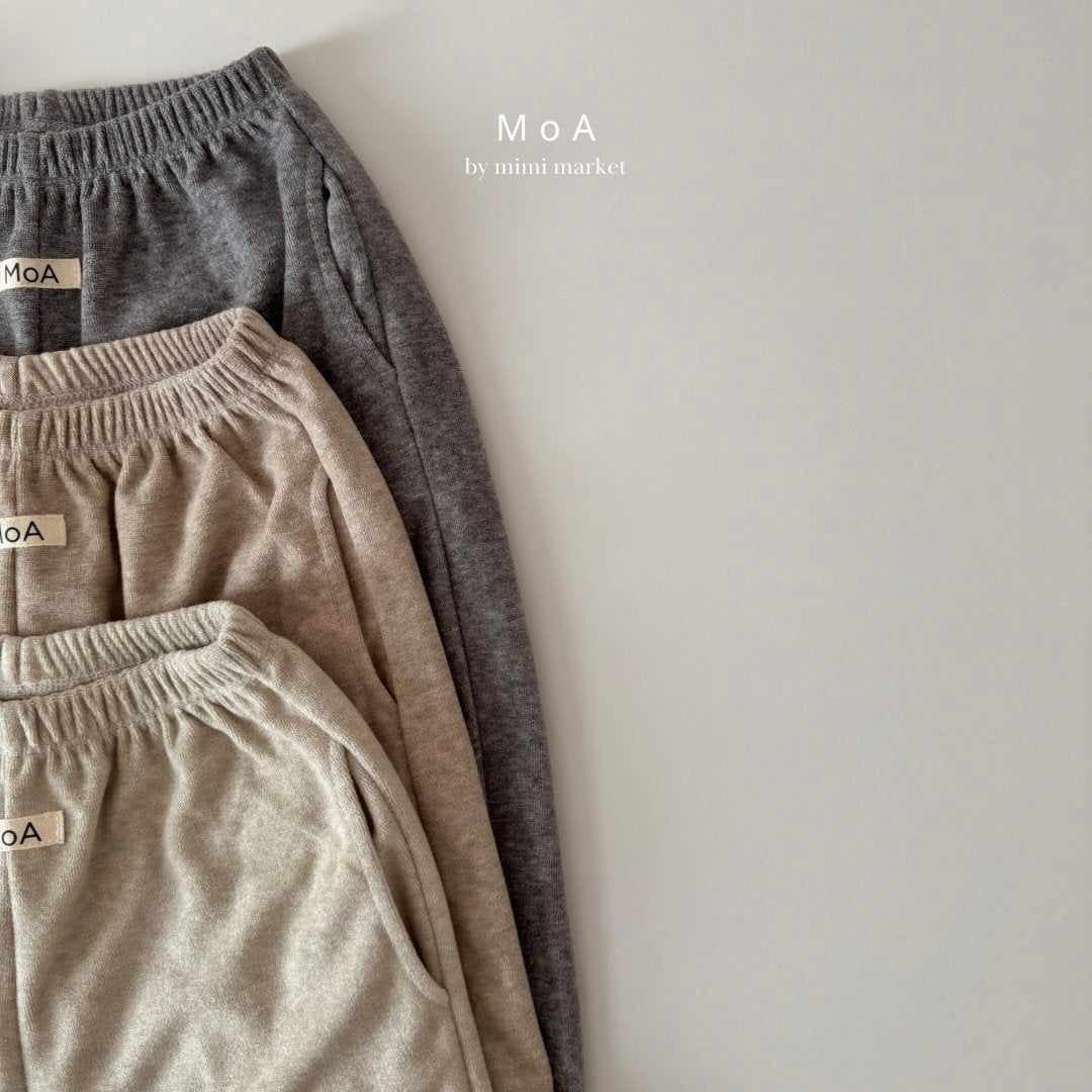［MoA］Terry jogger pants