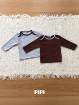 ［pipi］Dot point color tee