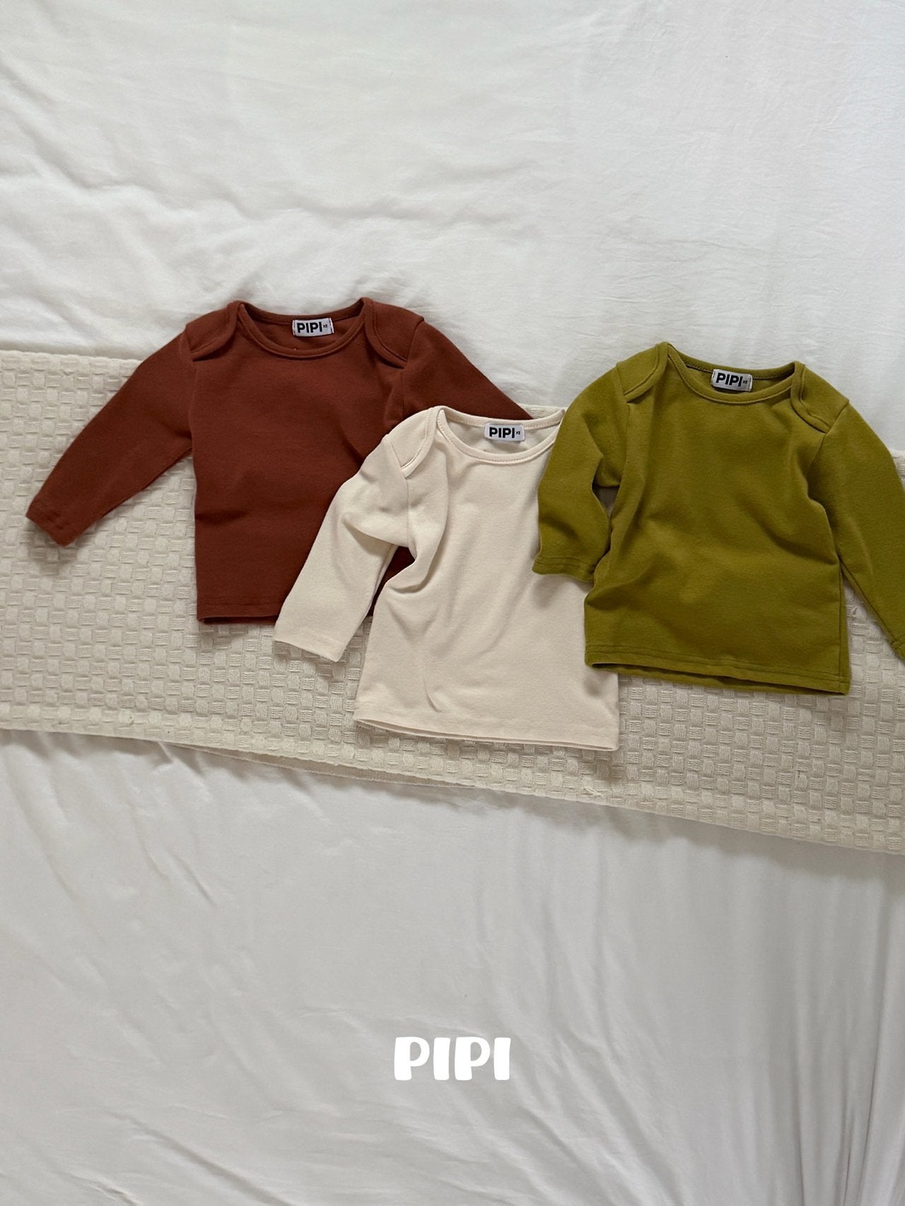 ［pipi］Basic soft tee