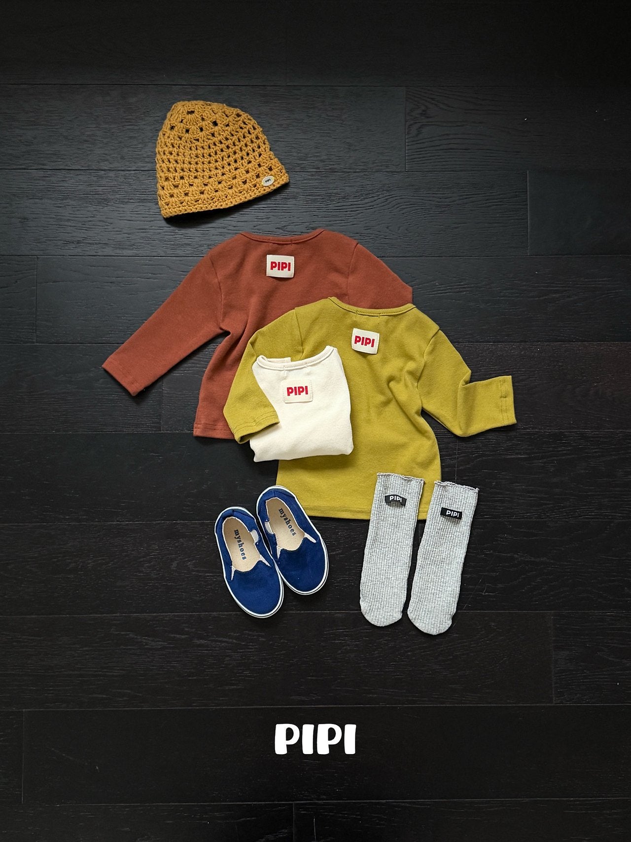 ［pipi］Basic soft tee