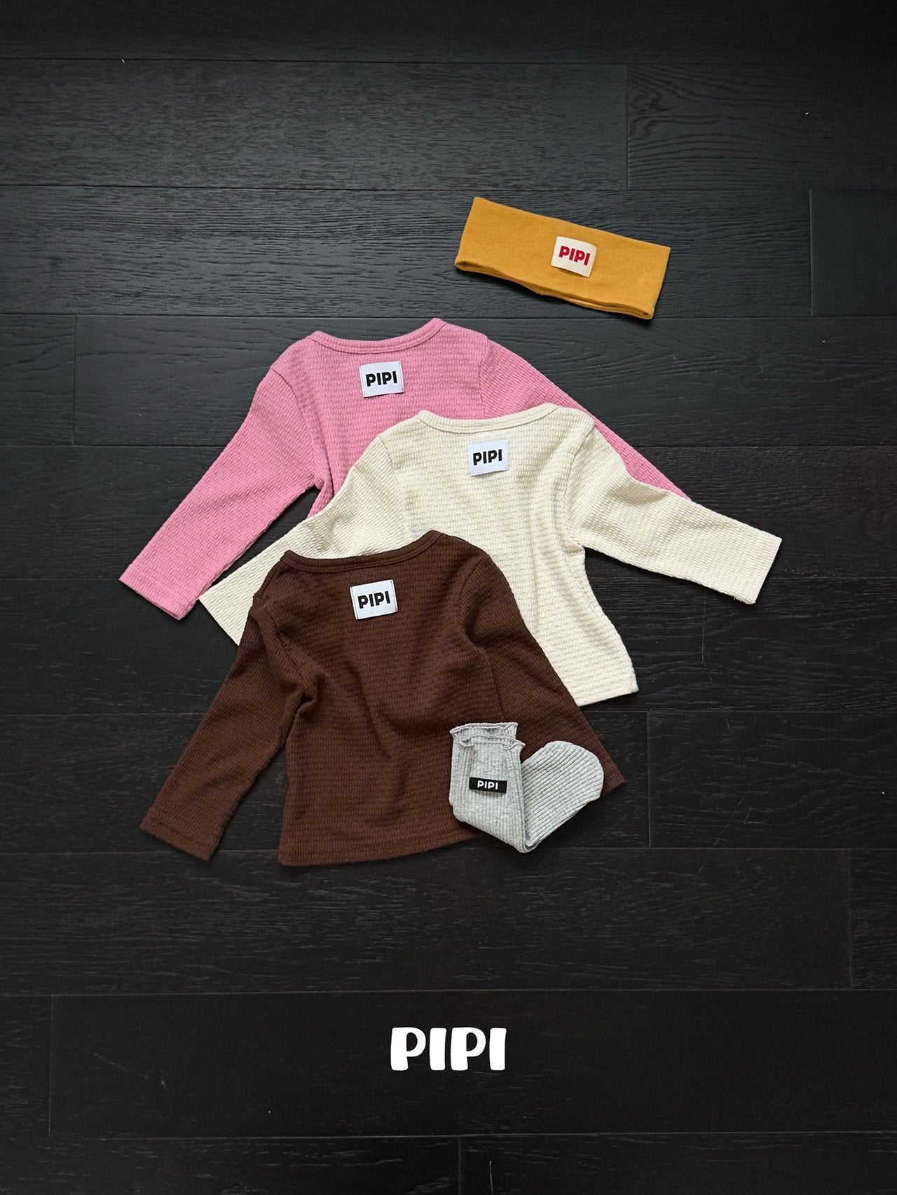 ［pipi］Kitsch span tee
