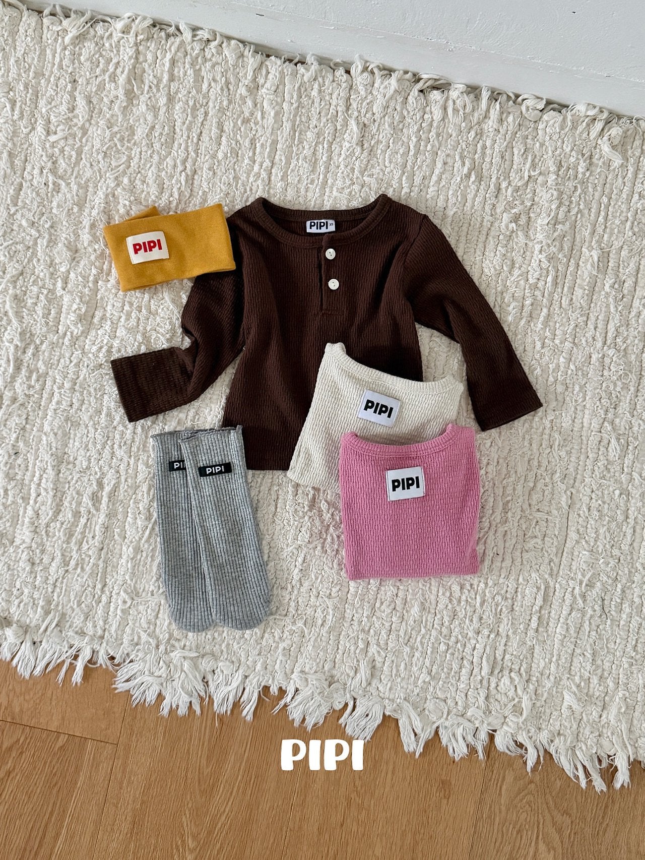 ［pipi］Kitsch span tee