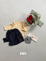 ［pipi］Basic round tee