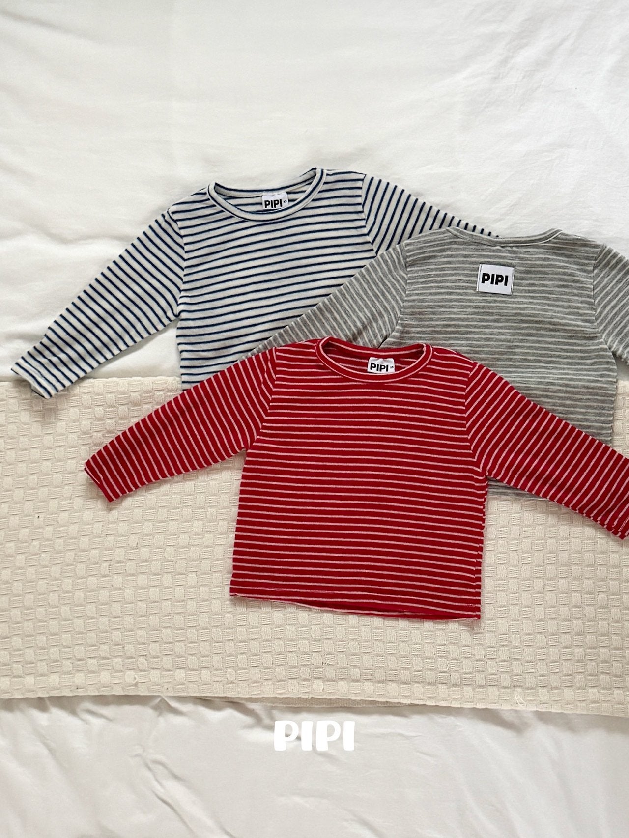 ［pipi］Pipi stripe tee