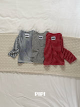 ［pipi］Pipi stripe tee
