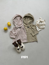 ［pipi］Haribo stripe hoodie