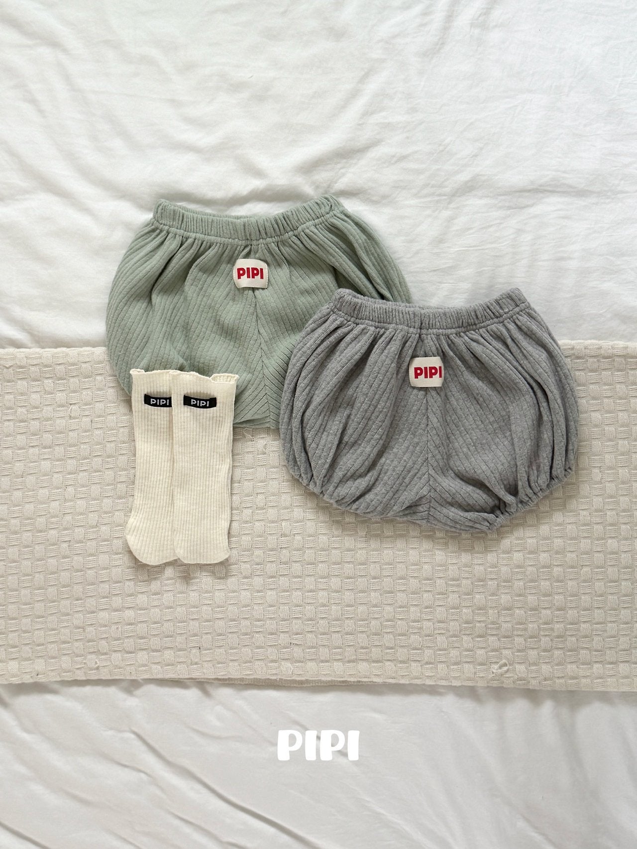 ［pipi］Knit pumpkin pants