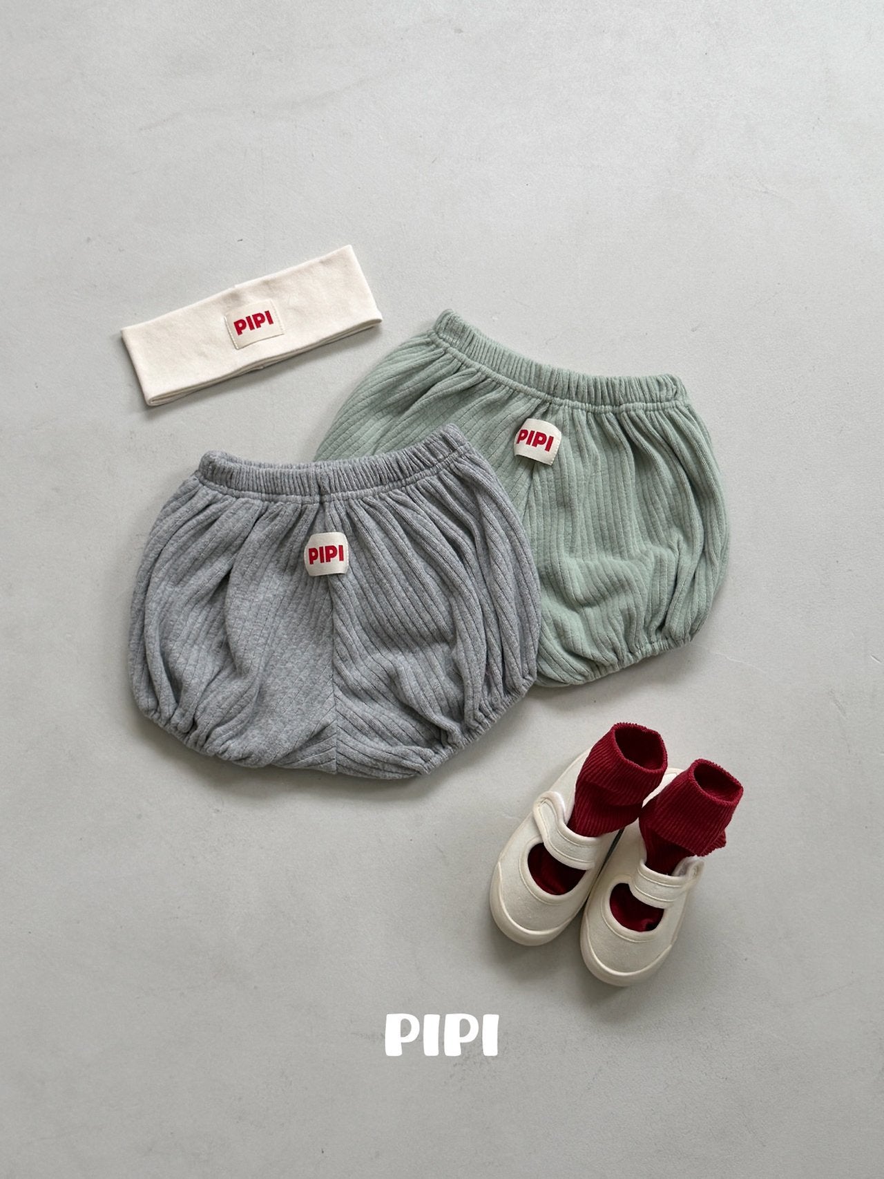 ［pipi］Knit pumpkin pants