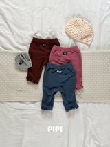 ［pipi］Frill ankle pants