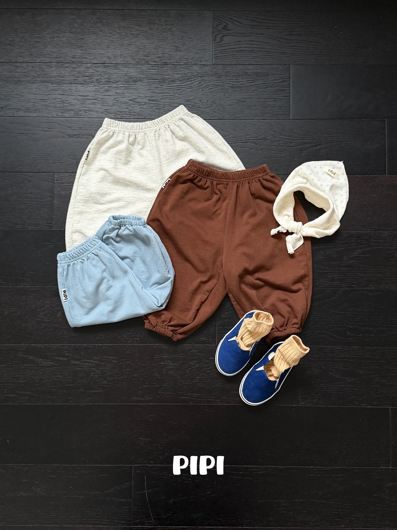 ［pipi］pastel jpgger pants
