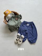 ［pipi］Soft stripe pants