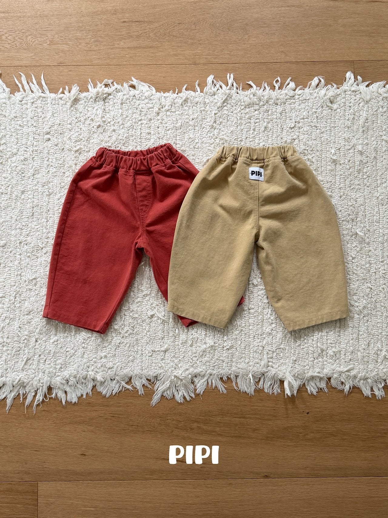 ［pipi］Pipi cotton pants
