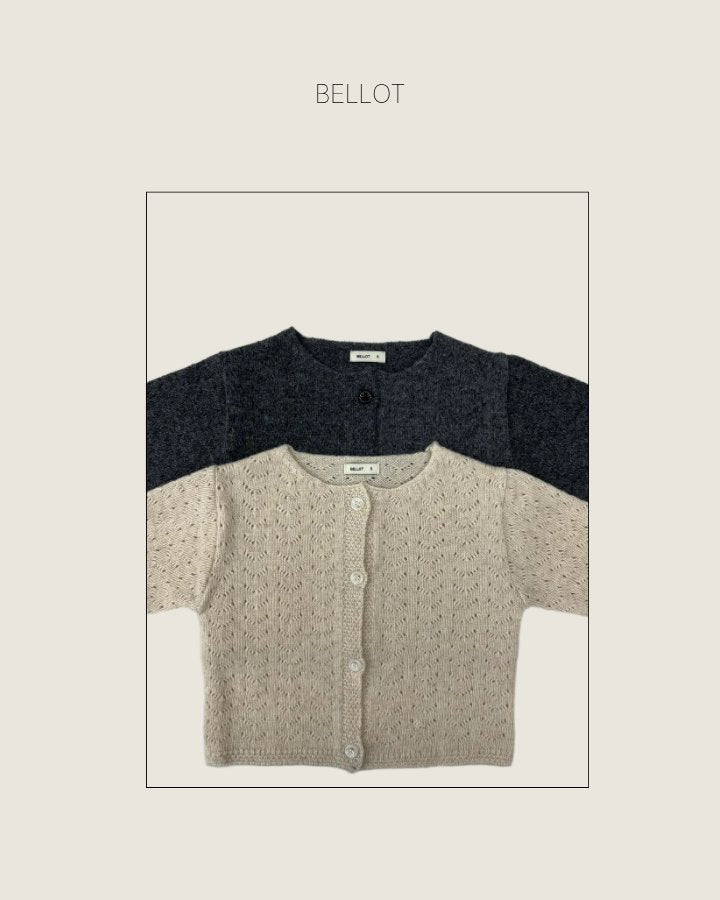 ［BELLOT］Bird cardigan