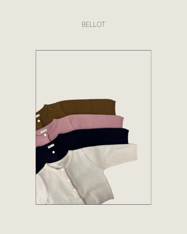 ［BELLOT］Signature cardigan