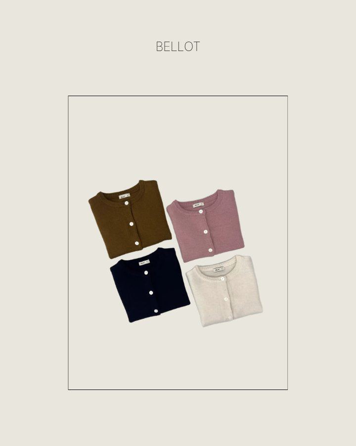 ［BELLOT］Signature cardigan