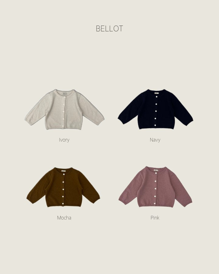 ［BELLOT］Signature cardigan