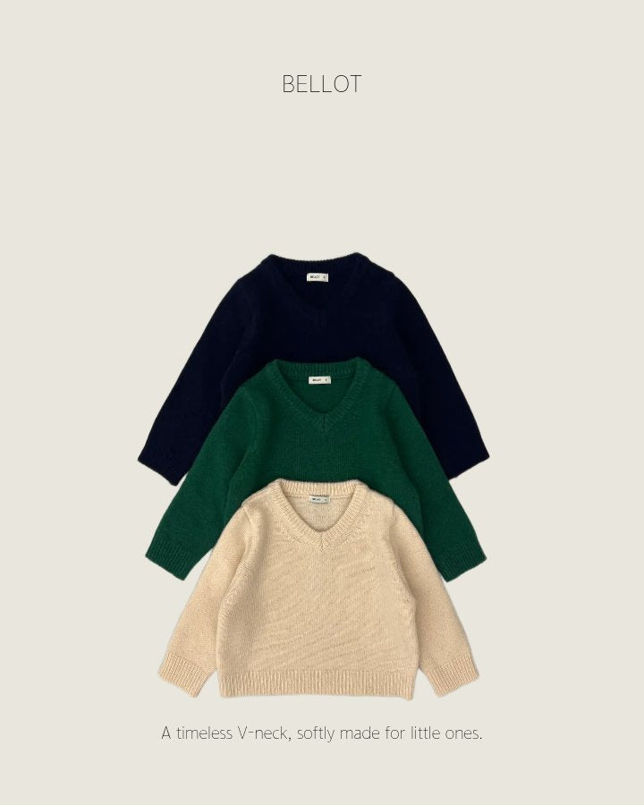 ［BELLOT］Clavie knit tops