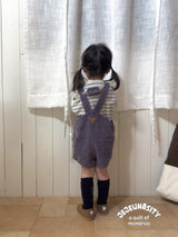 ［jejeunosity］Corduroy Very Short Overall