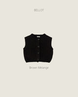 ［BELLOT］Heim knit vest
