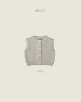［BELLOT］Heim knit vest
