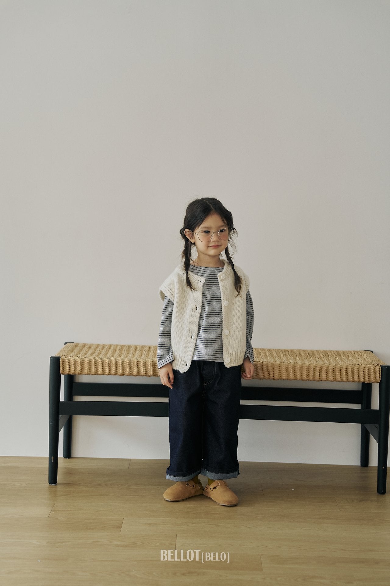 ［BELLOT］Heim knit vest