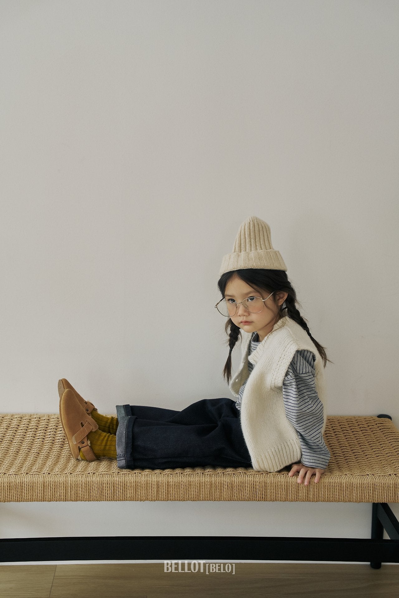 ［BELLOT］Heim knit vest