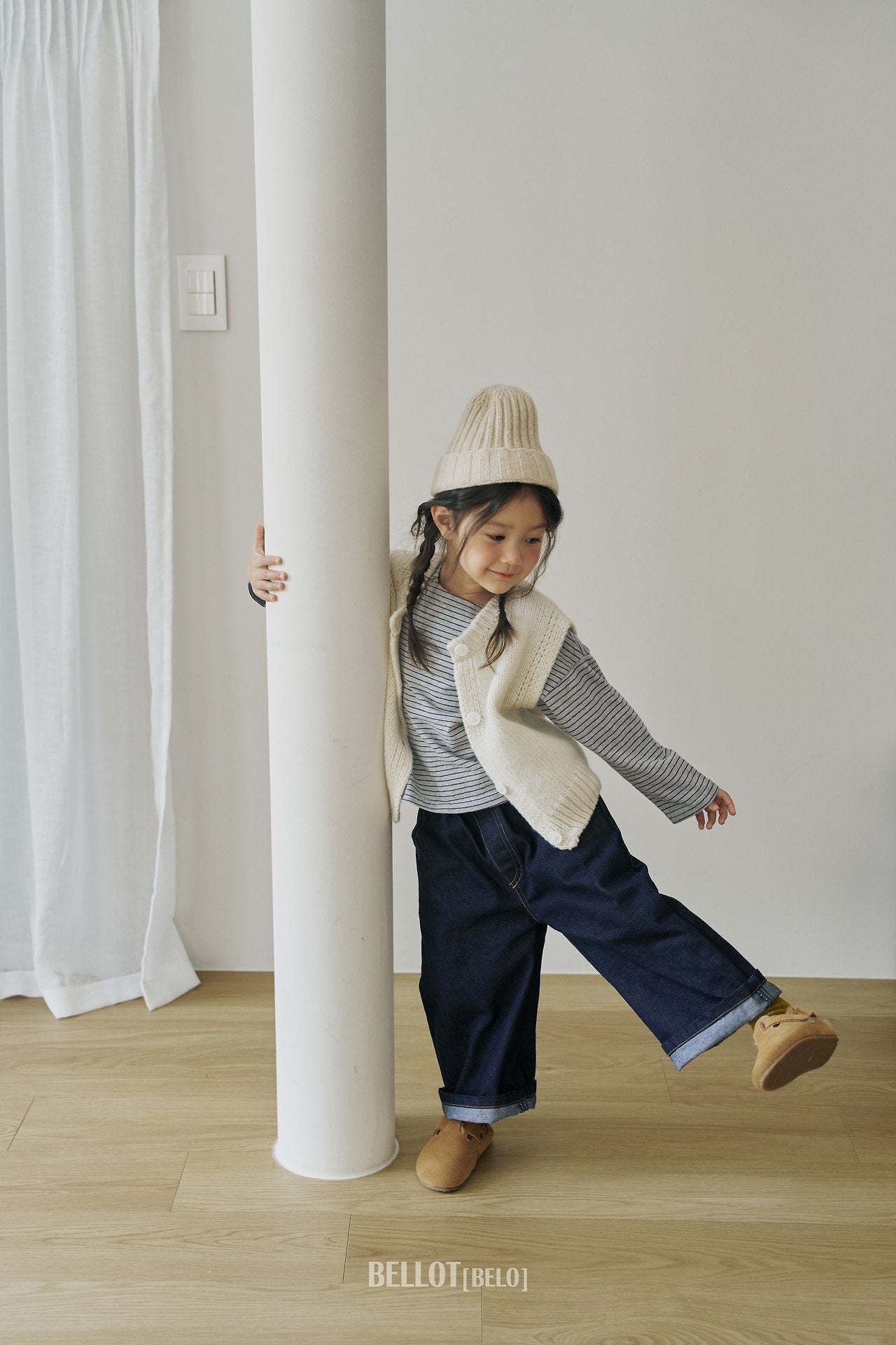 ［BELLOT］Heim knit vest