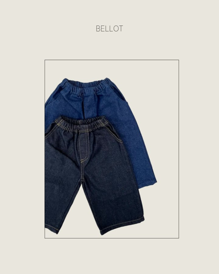 ［BELLOT］Non fade denim pants