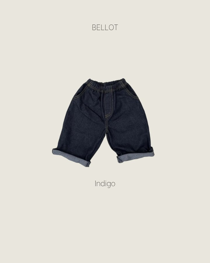 ［BELLOT］Non fade denim pants
