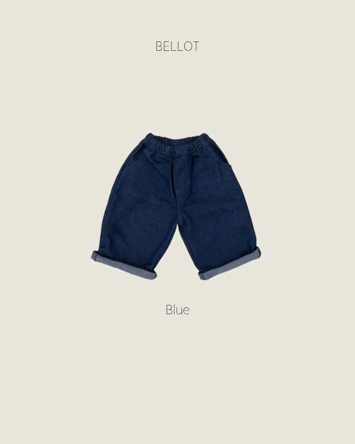 ［BELLOT］Non fade denim pants