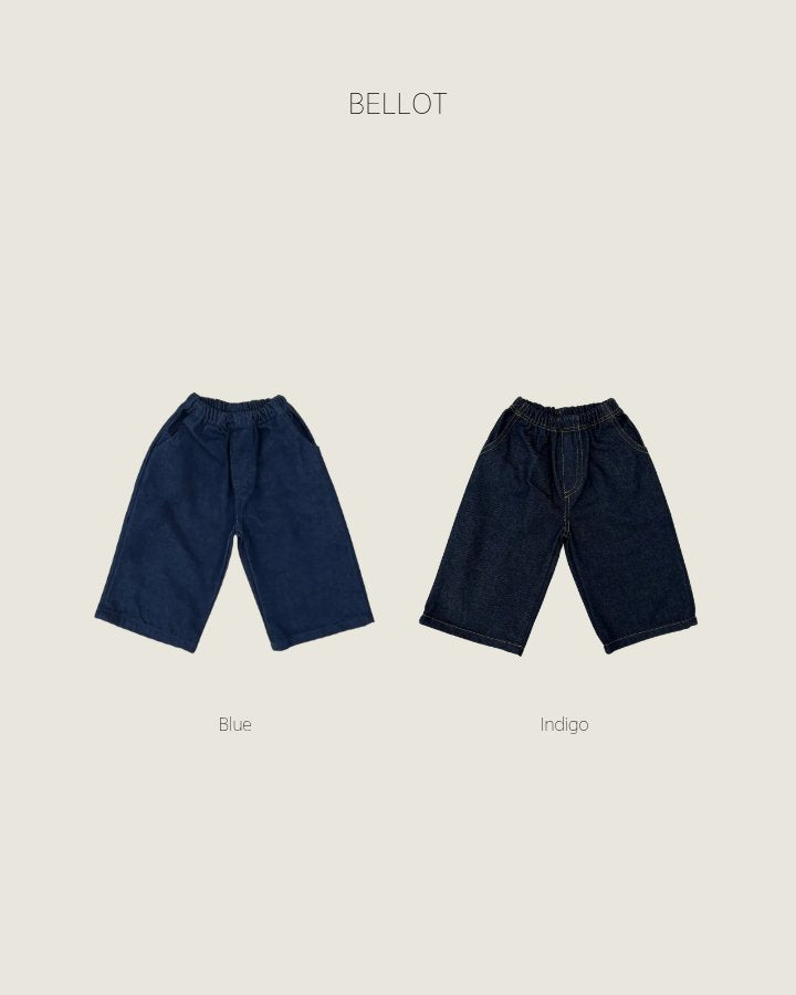 ［BELLOT］Non fade denim pants