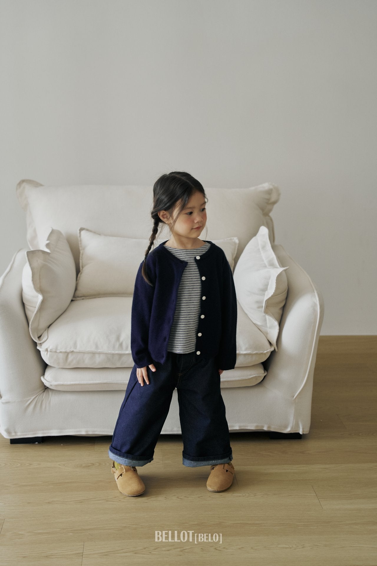 ［BELLOT］Non fade denim pants