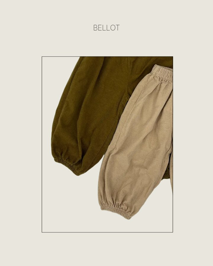 ［BELLOT］Oslo corduroy jogger pants