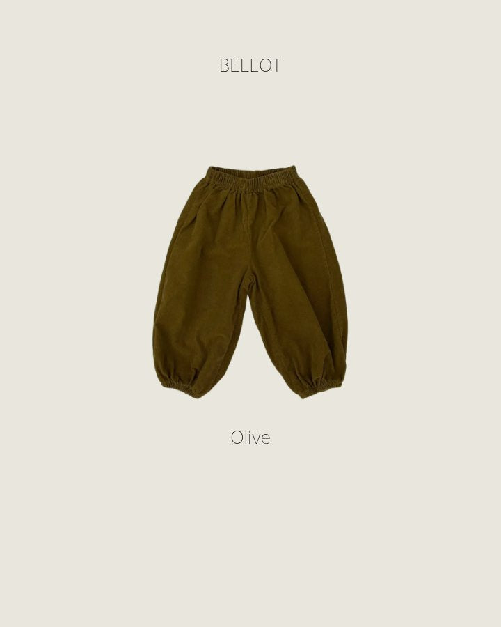 ［BELLOT］Oslo corduroy jogger pants