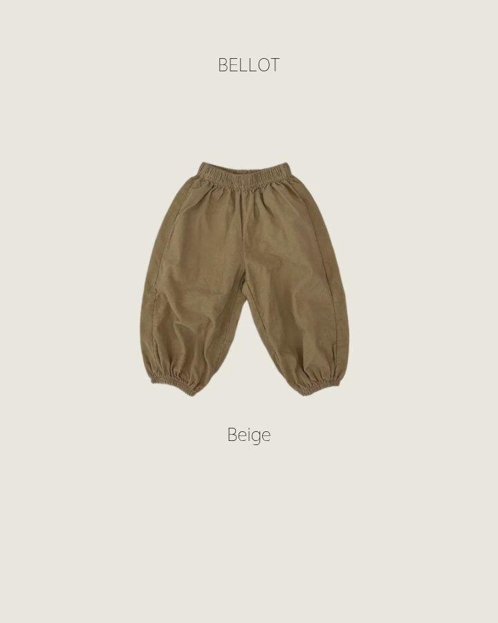 ［BELLOT］Oslo corduroy jogger pants