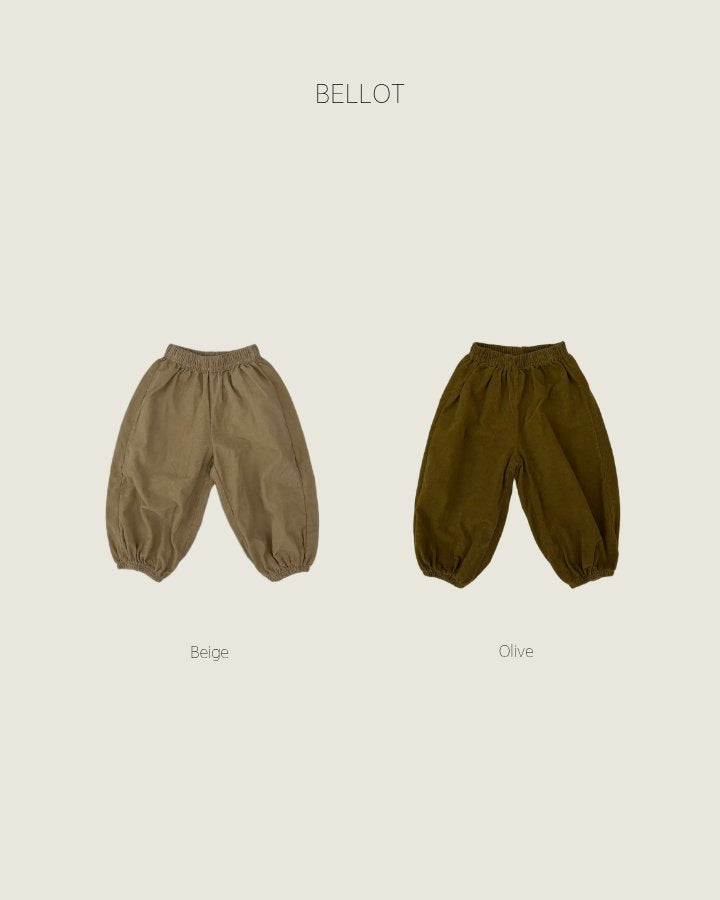 ［BELLOT］Oslo corduroy jogger pants