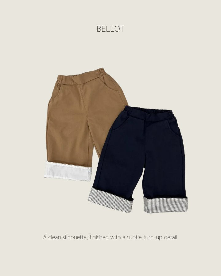 ［BELLOT］Roll up pants