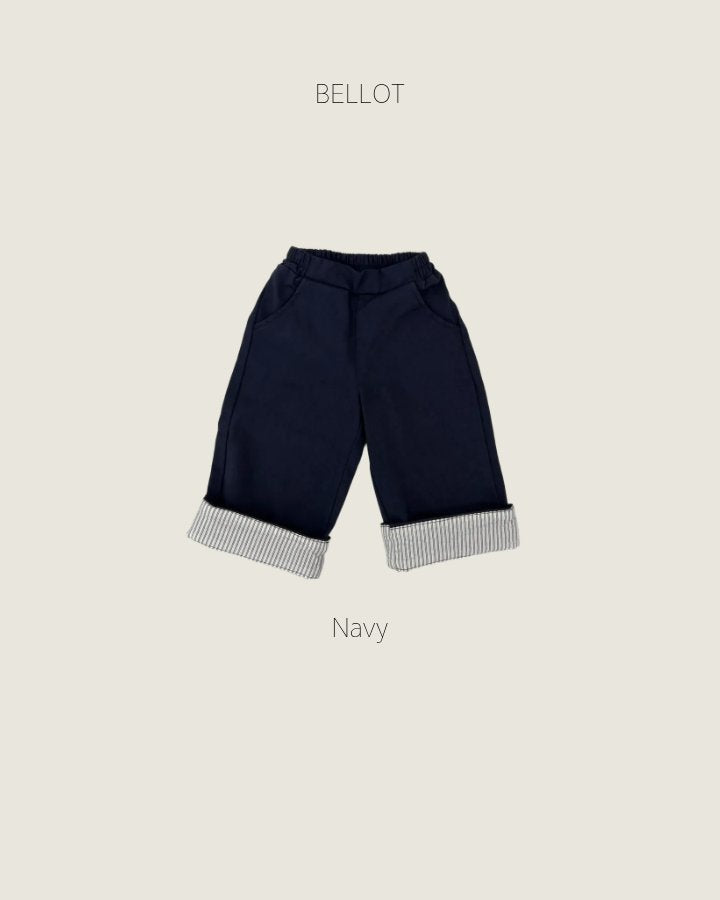 ［BELLOT］Roll up pants