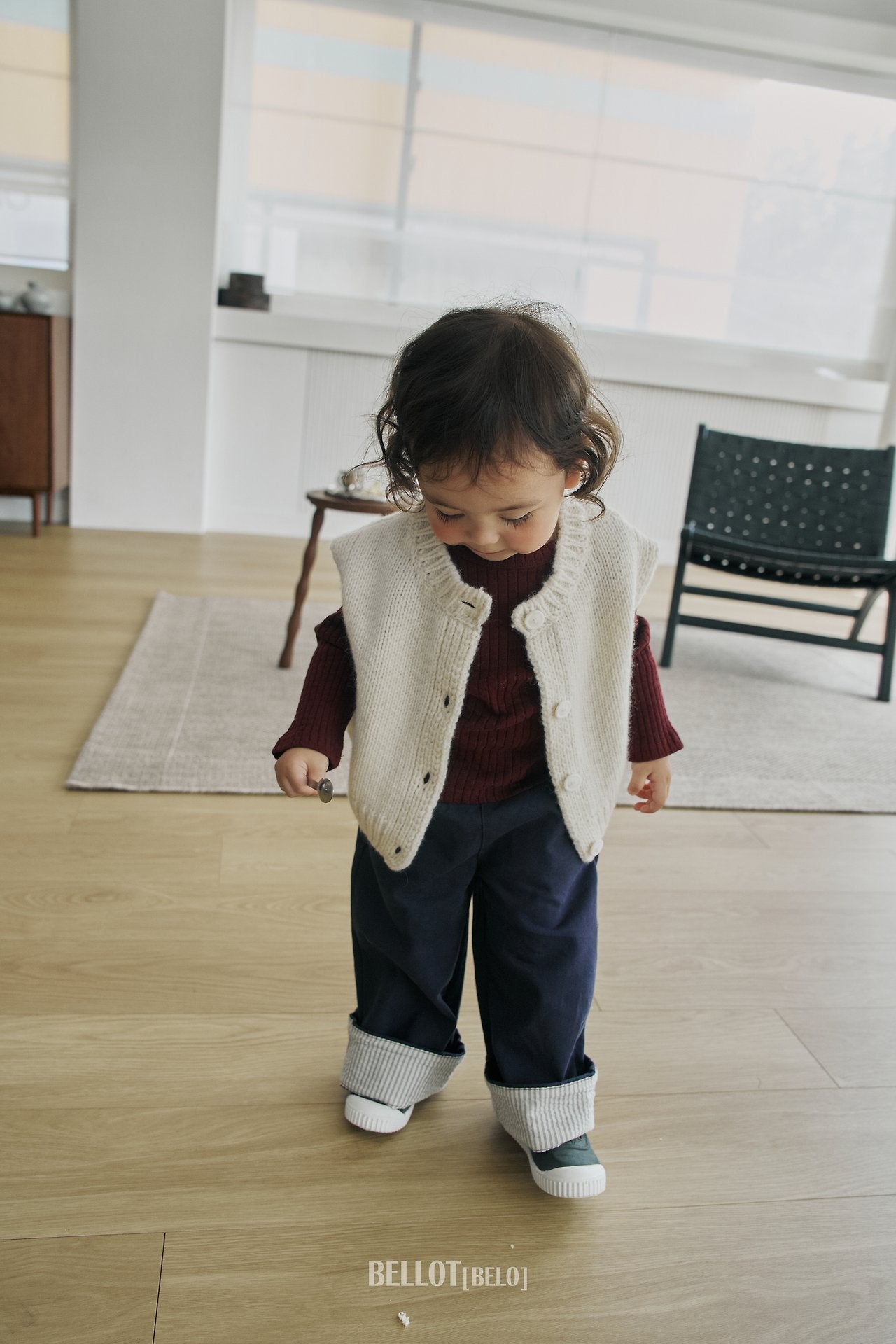 ［BELLOT］Roll up pants