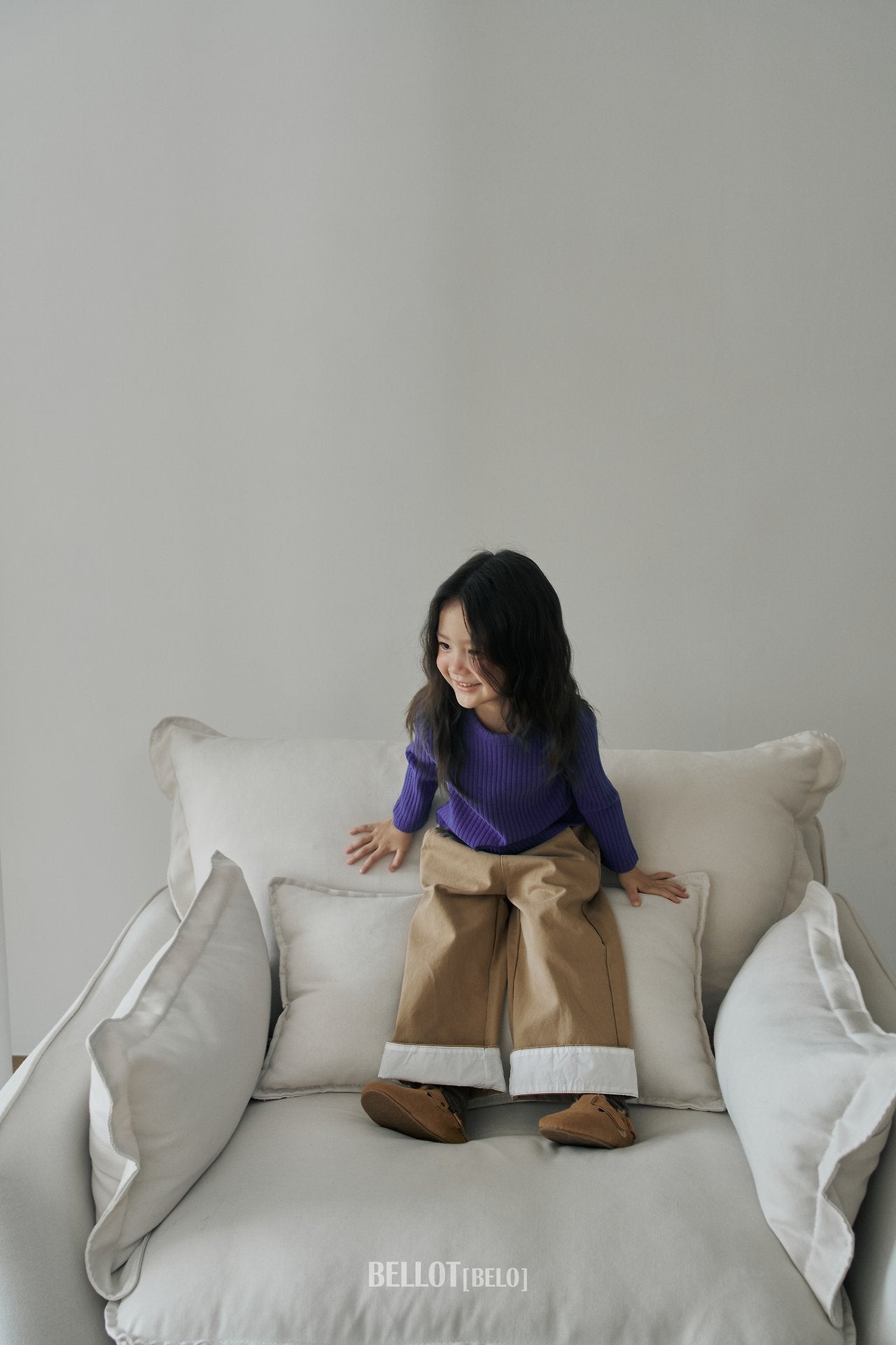 ［BELLOT］Roll up pants