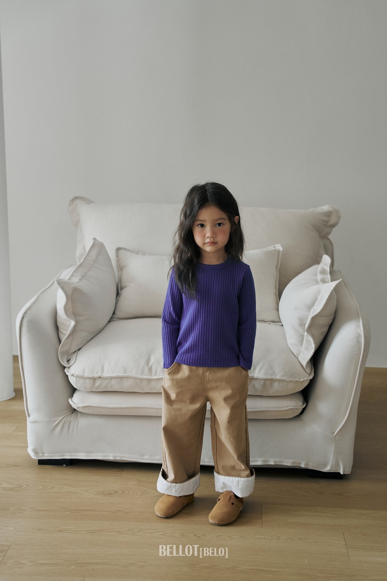 ［BELLOT］Roll up pants