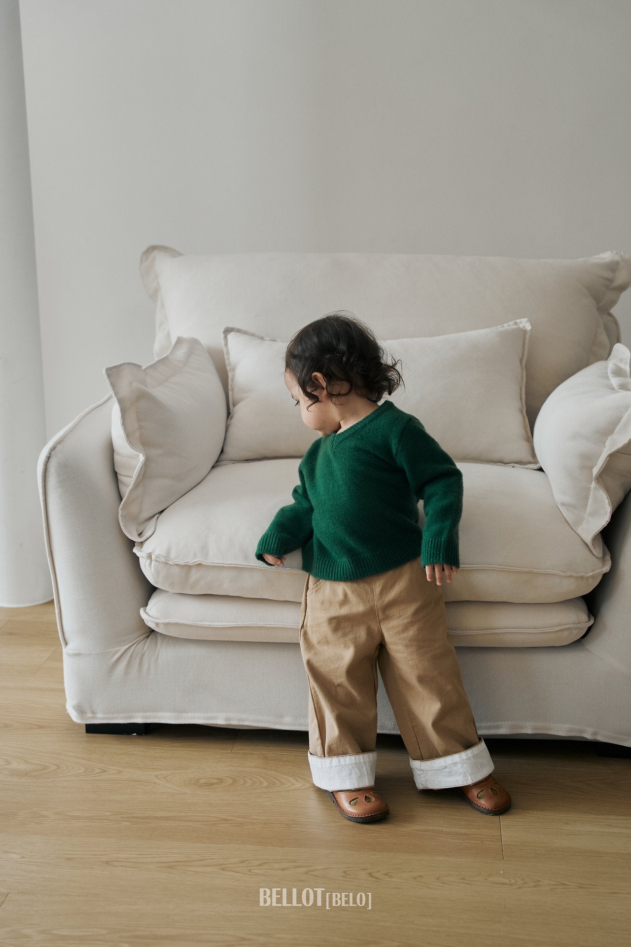 ［BELLOT］Roll up pants