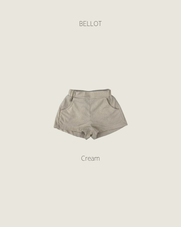 ［BELLOT］Foret corduroy short pants