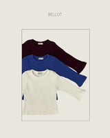 ［BELLOT］Wave rib tee