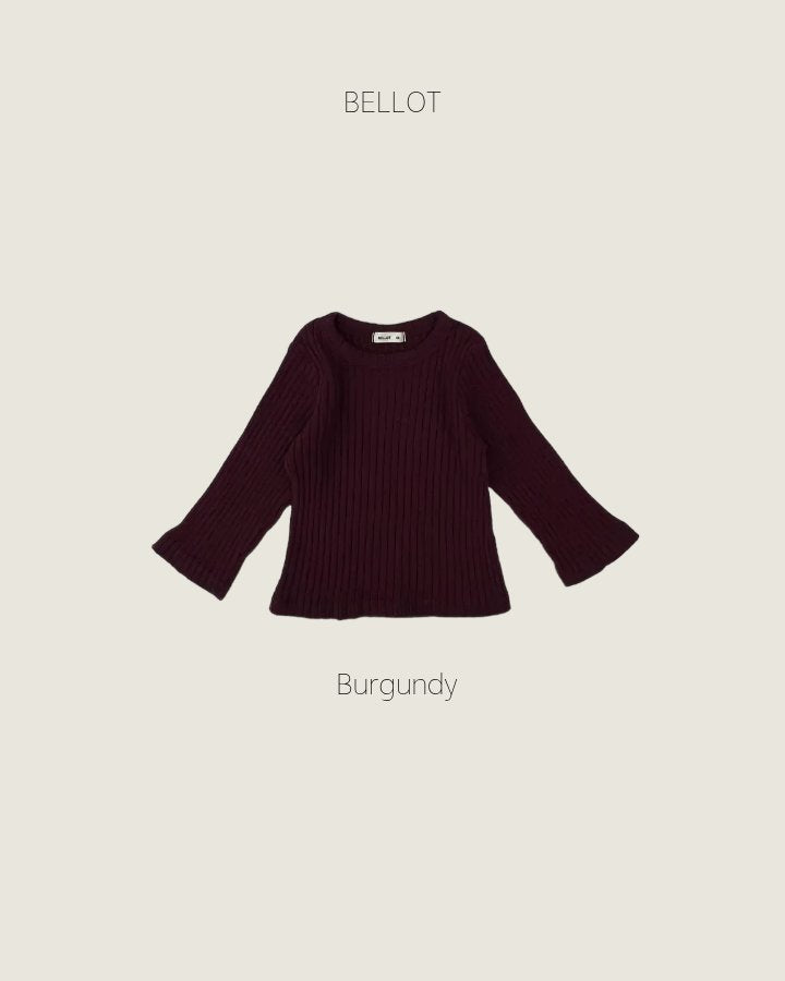 ［BELLOT］Wave rib tee