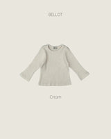 ［BELLOT］Wave rib tee