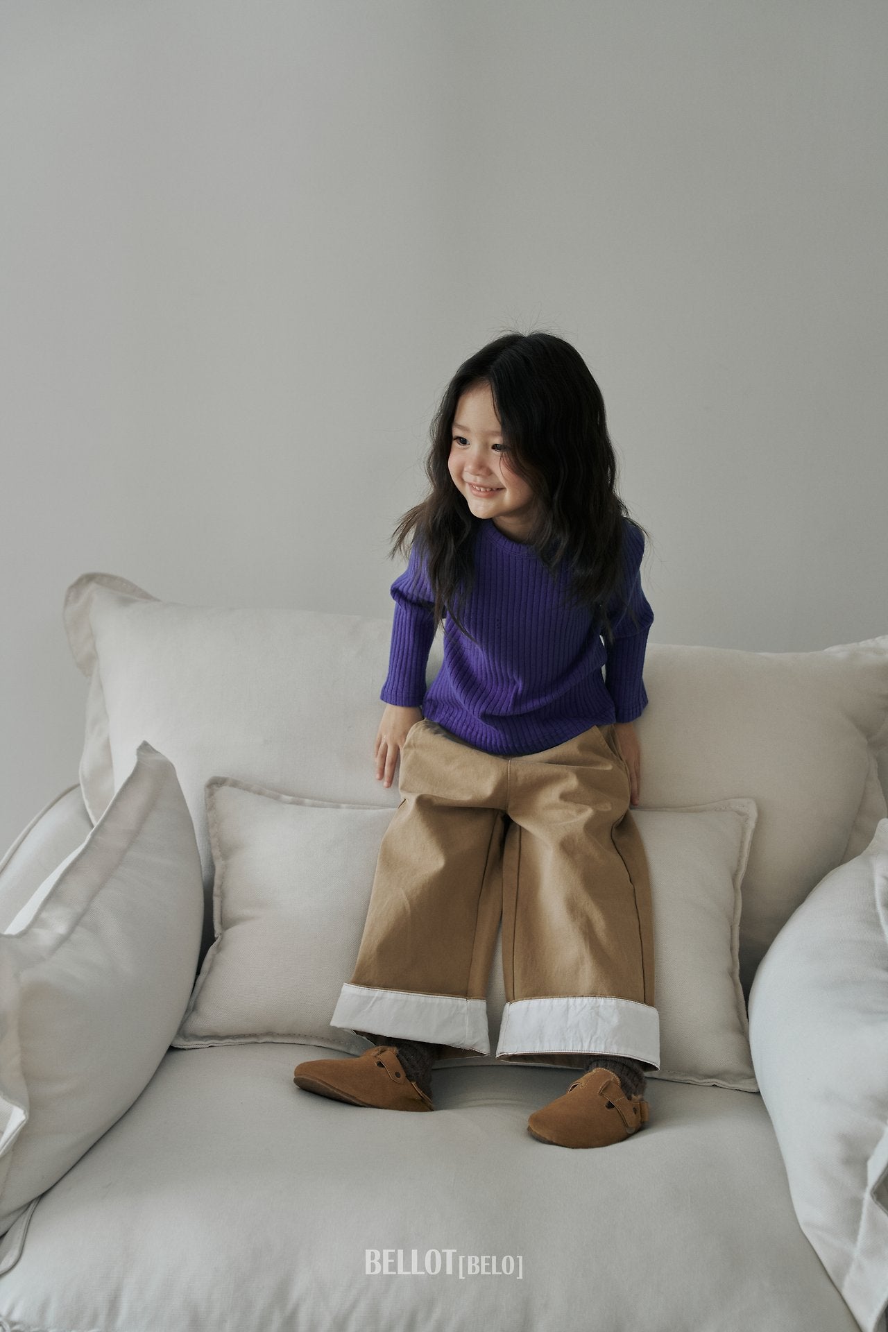 ［BELLOT］Wave rib tee