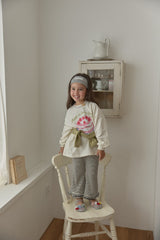 ［berry berry］Stripe frill flare pants