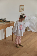 ［berry berry］Stripe frill flare pants